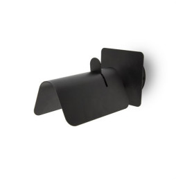 FARO - Aplique SMILE E27 40W negro