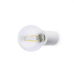 FARO - Aplique TEN E27 20W blanco mate