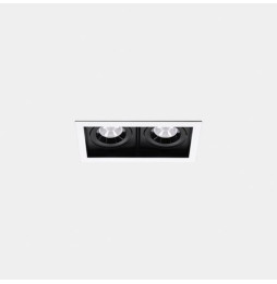 LedsC4 - Downlight MULTIDIR TRIM SMALL DOUBLE 14.6W blanco cálido 2700K CRI 90 61.9º blanco IN IP20 / OUT IP54 1696lm