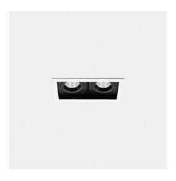 LedsC4 - Downlight MULTIDIR TRIM SMALL DOUBLE 14.6W blanco cálido 2700K CRI 90 61.9º blanco IN IP20 / OUT IP54 1696lm