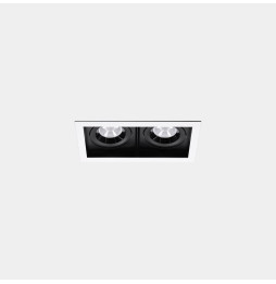 LedsC4 - Downlight MULTIDIR TRIM SMALL DOUBLE 14.6W blanco cálido 3000K CRI 90 16.5º blanco IN IP20 / OUT IP54 1738lm