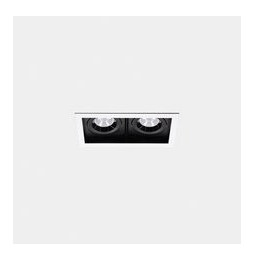LedsC4 - Downlight MULTIDIR TRIM SMALL DOUBLE 14.6W blanco cálido 2700K CRI 90 16.5º blanco IN IP20 / OUT IP54 1726lm