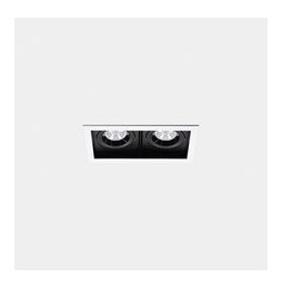 LedsC4 - Downlight MULTIDIR TRIM SMALL DOUBLE 21.4W blanco cálido 2700K CRI 90 17.6º blanco IN IP20 / OUT IP54 2174lm