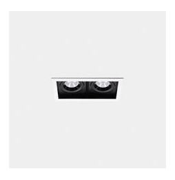LedsC4 - Downlight MULTIDIR TRIM SMALL DOUBLE 21.4W blanco cálido 3000K CRI 90 17.6º Casambi blanco IN IP20 / OUT IP54 2288lm