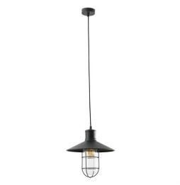 FARO - Luminaria colgar MARINA E27 20W negro