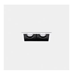 LedsC4 - Downlight MULTIDIR TRIM SMALL DOUBLE 21.4W blanco cálido 2700K CRI 90 24.5º Casambi blanco IN IP20 / OUT IP54 2174lm