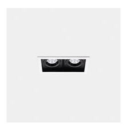 LedsC4 - Downlight MULTIDIR TRIM SMALL DOUBLE 14.6W blanco neutro 4000K CRI 90 61.9º blanco IN IP20 / OUT IP54 1804lm