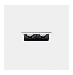LedsC4 - Downlight MULTIDIR TRIM SMALL DOUBLE 21.4W blanco neutro 4000K CRI 90 17.6º Casambi blanco IN IP20 / OUT IP54 2320lm