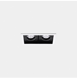 LedsC4 - Downlight MULTIDIR TRIM SMALL DOUBLE 21.4W blanco neutro 4000K CRI 90 24.5º blanco IN IP20 / OUT IP54 2320lm