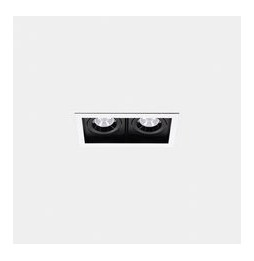 LedsC4 - Downlight MULTIDIR TRIM SMALL DOUBLE 21.4W blanco neutro 4000K CRI 90 17.6º blanco IN IP20 / OUT IP54 2320lm