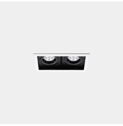 LedsC4 - Downlight MULTIDIR TRIM SMALL DOUBLE 21.4W blanco neutro 4000K CRI 90 24.5º Casambi blanco IN IP20 / OUT IP54 2320lm