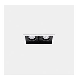 LedsC4 - Downlight MULTIDIR TRIM SMALL DOUBLE 21.4W blanco cálido 3000K CRI 90 61.9º blanco IN IP20 / OUT IP54 2288lm