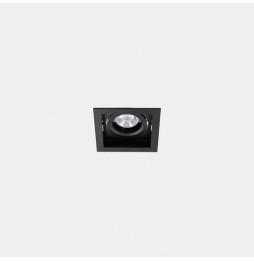 LedsC4 - Downlight MULTIDIR TRIM SMALL SINGLE 10.7W blanco cálido 2700K CRI 90 17.6º Casambi negro IN IP20 / OUT IP54 1087lm