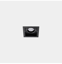 LedsC4 - Downlight MULTIDIR TRIM SMALL SINGLE 10.7W blanco cálido 2700K CRI 90 24.5º negro IN IP20 / OUT IP54 1087lm