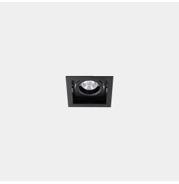 LedsC4 - Downlight MULTIDIR TRIM SMALL SINGLE 10.7W blanco cálido 2700K CRI 90 61.9º Casambi negro IN IP20 / OUT IP54 1087lm