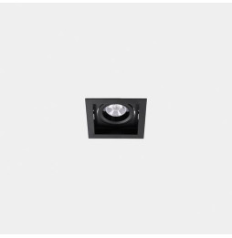 LedsC4 - Downlight MULTIDIR TRIM SMALL SINGLE 10.7W blanco cálido 3000K CRI 90 17.6º ON-OFF negro IN IP20 / OUT IP54 1144lm
