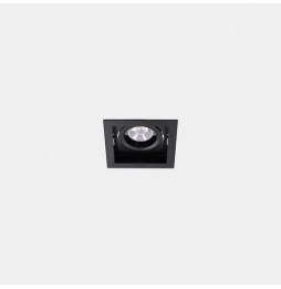 LedsC4 - Downlight MULTIDIR TRIM SMALL SINGLE 10.7W blanco cálido 3000K CRI 90 24.5º negro IN IP20 / OUT IP54 1144lm