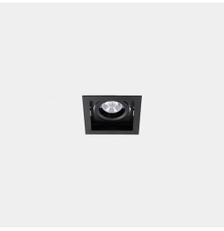 LedsC4 - Downlight MULTIDIR TRIM SMALL SINGLE 10.7W blanco cálido 3000K CRI 90 61.9º negro IN IP20 / OUT IP54 1144lm