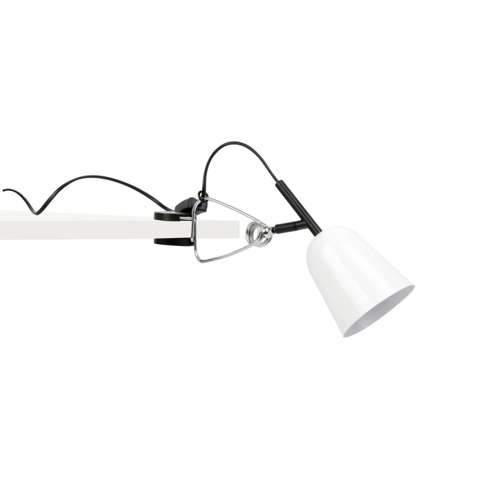 FARO - Luminaria pinza STUDIO E14 15W blanco/blanco