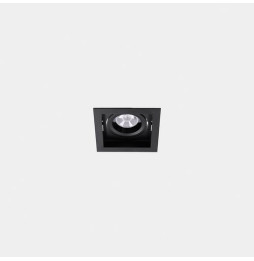 LedsC4 - Downlight MULTIDIR TRIM SMALL SINGLE 10.7W blanco neutro 4000K CRI 90 17.6º negro IN IP20 / OUT IP54 1160lm