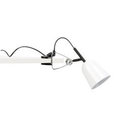 FARO - Luminaria pinza STUDIO E14 15W blanco/blanco