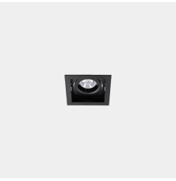 LedsC4 - Downlight MULTIDIR TRIM SMALL SINGLE 7.3W blanco cálido 2700K CRI 90 16.5º ON-OFF negro IP23 863lm