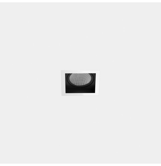 LedsC4 - Downlight MULTIDIR TRIM SMALL SINGLE 7.3W blanco cálido 3000K CRI 90 16.5º blanco IN IP20 / OUT IP54 869lm