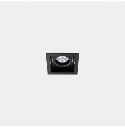 LedsC4 - Downlight MULTIDIR TRIM SMALL SINGLE 7.3W blanco cálido 3000K CRI 90 24.1º ON-OFF negro IP23 860lm