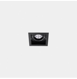 LedsC4 - Downlight MULTIDIR TRIM SMALL SINGLE 7.3W blanco cálido 2700K CRI 90 24.1º negro IN IP20 / OUT IP54 854lm