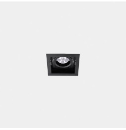 LedsC4 - Downlight MULTIDIR TRIM SMALL SINGLE 7.3W blanco cálido 2700K CRI 90 16.5º negro IN IP20 / OUT IP54 863lm