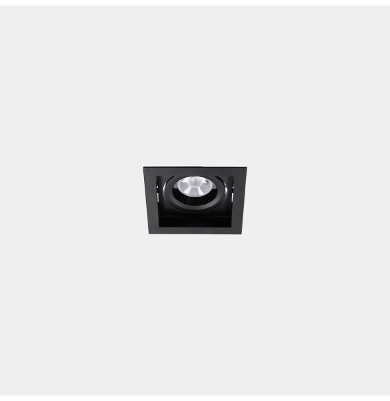 LedsC4 - Downlight MULTIDIR TRIM SMALL SINGLE 7.3W blanco neutro 4000K CRI 90 16.5º ON-OFF negro IP23 918lm