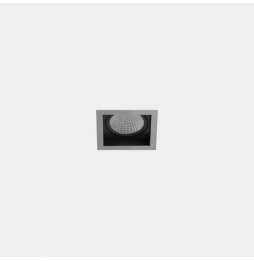 LedsC4 - Downlight MULTIDIR TRIM SMALL SINGLE 7.3W blanco cálido 2700K CRI 90 16.5º gris IN IP20 / OUT IP54 863lm