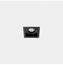 LedsC4 - Downlight MULTIDIR TRIM SMALL SINGLE 7.3W blanco cálido 2700K CRI 90 24.1º DALI-2 negro IN IP20 / OUT IP54 854lm