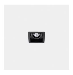 LedsC4 - Downlight MULTIDIR TRIM SMALL SINGLE 7.3W blanco cálido 2700K CRI 90 24.1º DALI-2 negro IN IP20 / OUT IP54 854lm