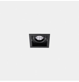 LedsC4 - Downlight MULTIDIR TRIM SMALL SINGLE 7.3W blanco cálido 3000K CRI 90 61.9º ON-OFF negro IP23 854lm