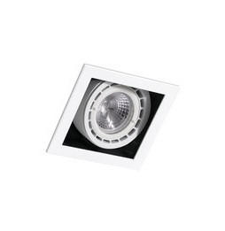 FARO - Empotrable NANO COLIN-1 marco LED 7-13W 27K 56º blanco