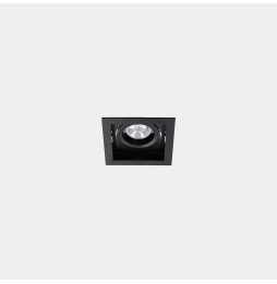 LedsC4 - Downlight MULTIDIR TRIM SMALL SINGLE 7.3W blanco neutro 4000K CRI 90 24.1º ON-OFF negro IP23 909lm