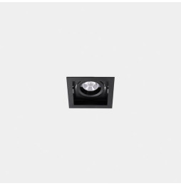LedsC4 - Downlight MULTIDIR TRIM SMALL SINGLE 7.3W blanco neutro 4000K CRI 90 24.1º ON-OFF negro IP23 909lm