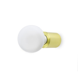 FARO - Aplique TEN E27 20W oro níquel