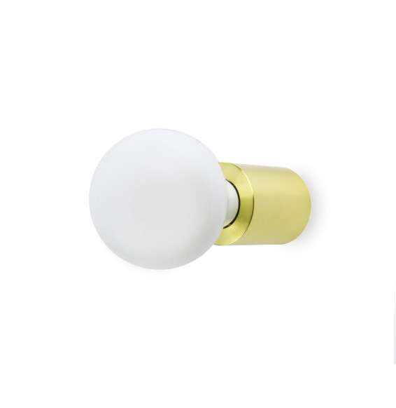 FARO - Aplique TEN E27 20W oro níquel