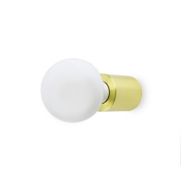 FARO - Aplique TEN E27 20W oro níquel