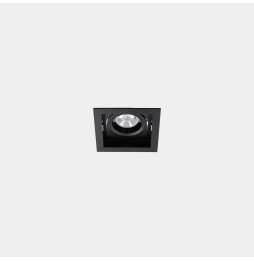 LedsC4 - Downlight MULTIDIR TRIM SMALL SINGLE 7.3W blanco neutro 4000K CRI 90 24.1º negro IN IP20 / OUT IP54 909lm