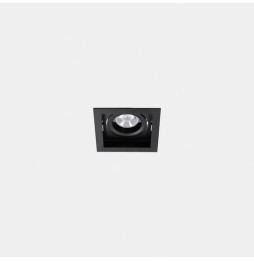 LedsC4 - Downlight MULTIDIR TRIM SMALL SINGLE 7.3W blanco neutro 4000K CRI 90 24.1º negro IN IP20 / OUT IP54 909lm