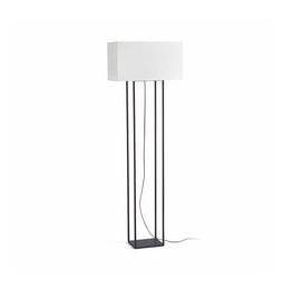 FARO - Luminaria pie VESPER 2xE27 20W marrón