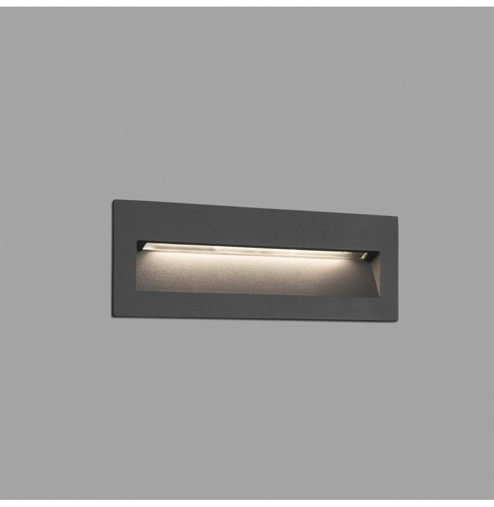 FARO - Empotrable NAT LED 6W 3000K gris oscuro