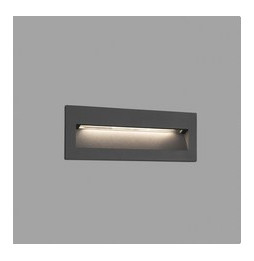 FARO - Empotrable NAT LED 6W 3000K gris oscuro