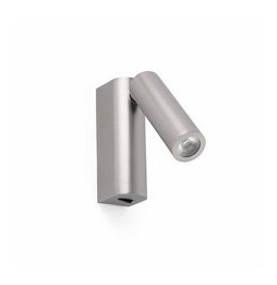 FARO - Aplique lector ROB LED 3W 3000K níquel mate