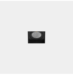 LedsC4 - Downlight MULTIDIR TRIMLESS SMALL SINGLE 7.3W blanco neutro 4000K CRI 90 61.9º negro IN IP20 / OUT IP54 902lm
