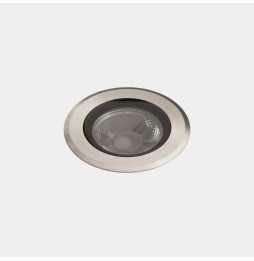 LedsC4 - Empotrable de suelo IP66-IP67 Max Round LED 17.3W 3000K acero inoxidable AISI 316 2047lm
