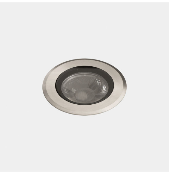 LedsC4 - Empotrable de suelo IP66-IP67 Max Round LED 17.3W 3000K acero inoxidable AISI 316 2047lm